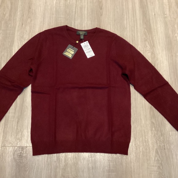 Charter Club 100% Cashmere Women's Petite Long-Sleeve Crewneck Sweater, size PM - Picture 5 of 13